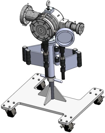 Series 824 Crosshead on Tool Stand