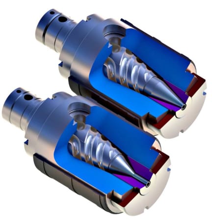 The Bullet, showing the absence of hardware, i.e. nuts and bolts, so disassembly, cleaning and restart are made easier | Guill Tool