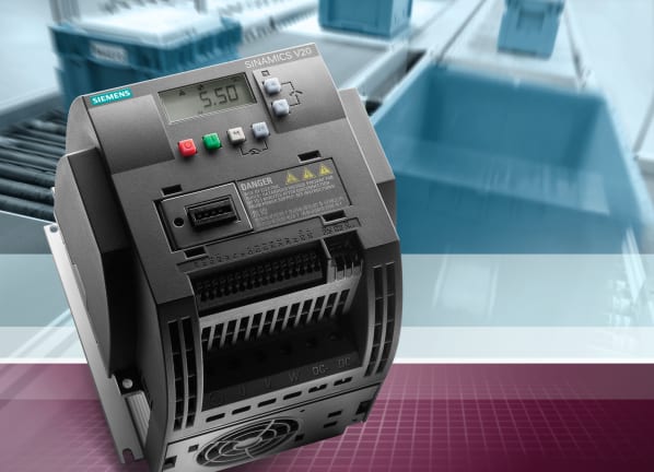 With its new Sinamics V20 drive, Siemens offers a single-axis drive for basic applications, which is easy-to-install, easy-to-operate and makes it easy to save money