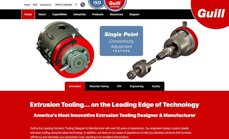 Guill Website Screenshot