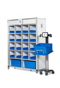 Mobile Sort Wall Kiosk
