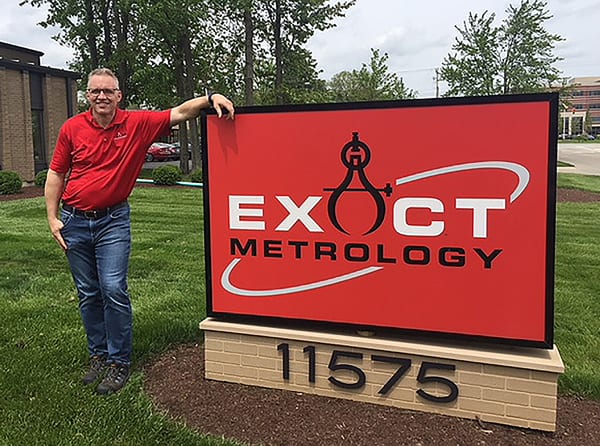 Greg Hoeting Exact Metrology Golden Circle Award