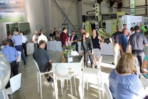 Sit down area of the open house