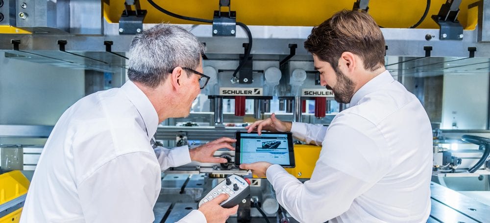Smart Assist demonstrated on Schuler machine Fabtech