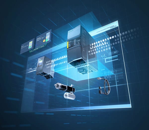 Siemens expands its drive portfolio with a new extra-low-voltage drive for 24–48V EC motors. The new Micro-Drive system brings industrial networking and integrated safety to a wide range of applications including battery operated equipment.