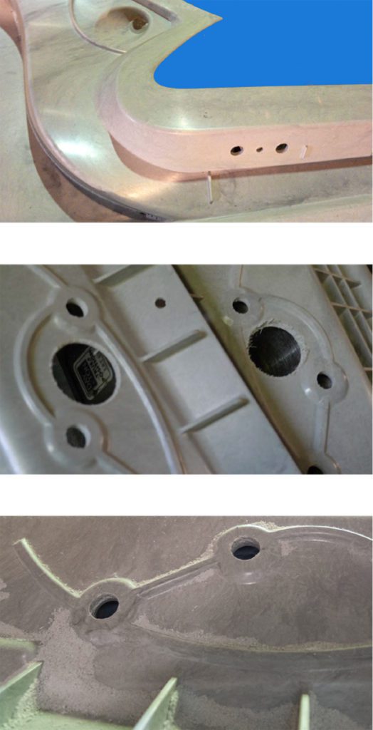 Drilling high quality holes into sheet molded composites 