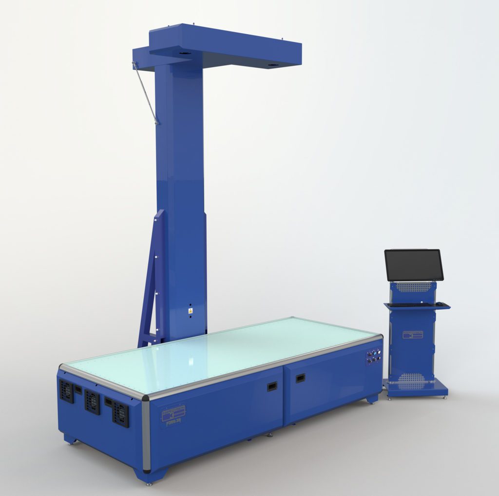 Planar 2D front view 