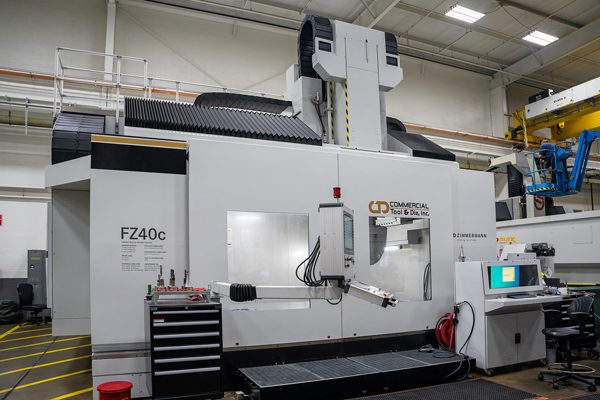 A Zimmermann FZ40c in use at Commercial Tool & Die
