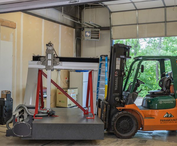 Arrival of the new CMM in Moline