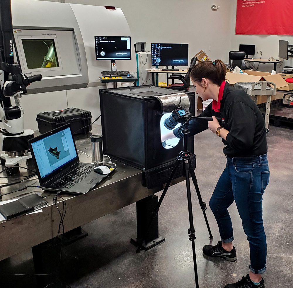 1.)	Kelly Baldasare, Exact Metrology, in action!