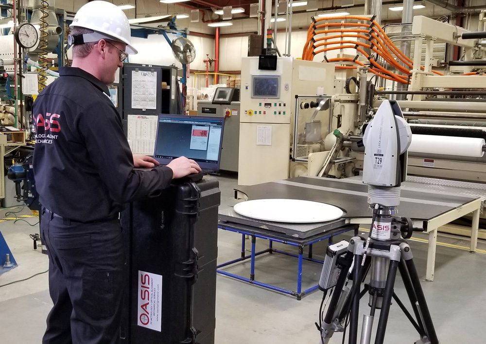 OASIS metrology engineer laser tracker