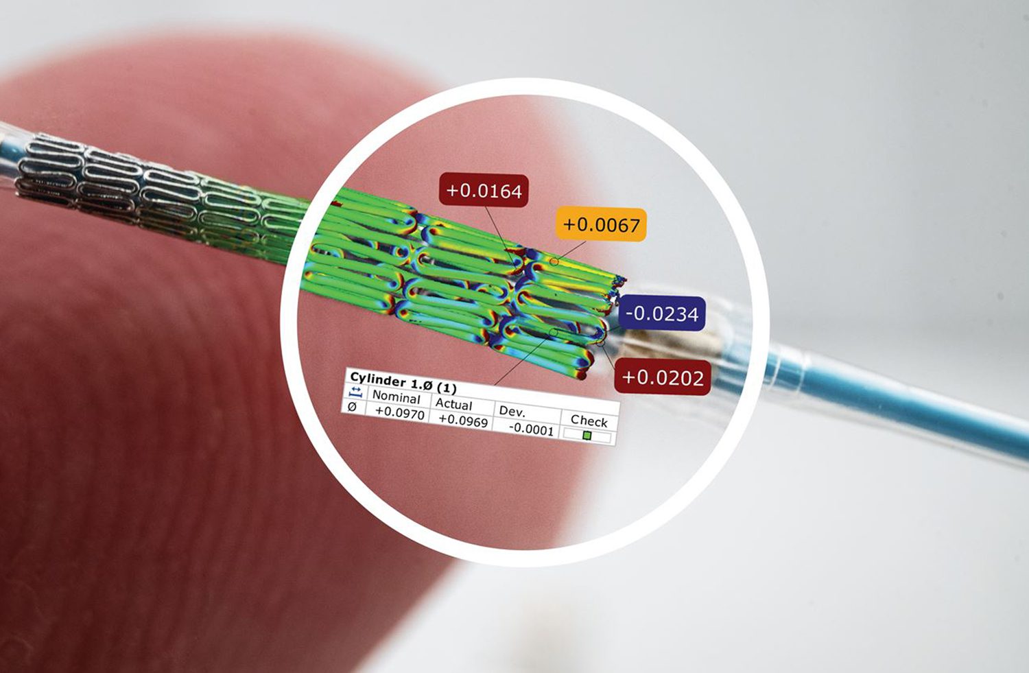 Stent color map