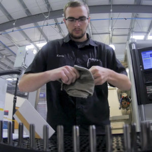 Kevin Gray cleaning tools produced on the ANCA MX7